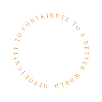 opportunity to contribute to a better world